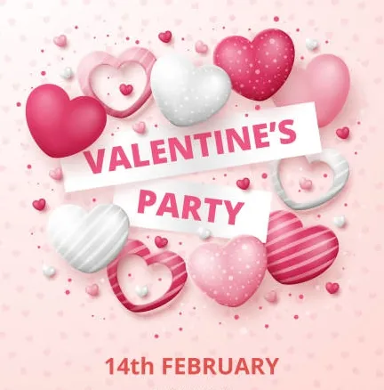 Valentine's Day Party on Saturday the 14th